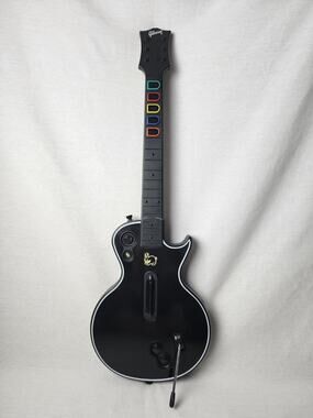 Guitar Hero Xbox 360 Wireless Les Paul Red Octane Controller 95339. 805 Untested